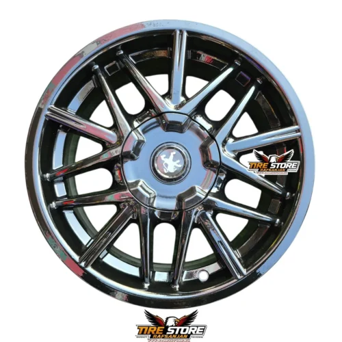 رینگ خرچنگی اروند چرخ  4 عدد سایز ۱۵ مشکی + ۵ عدد ژل ضد پنچری هدیه